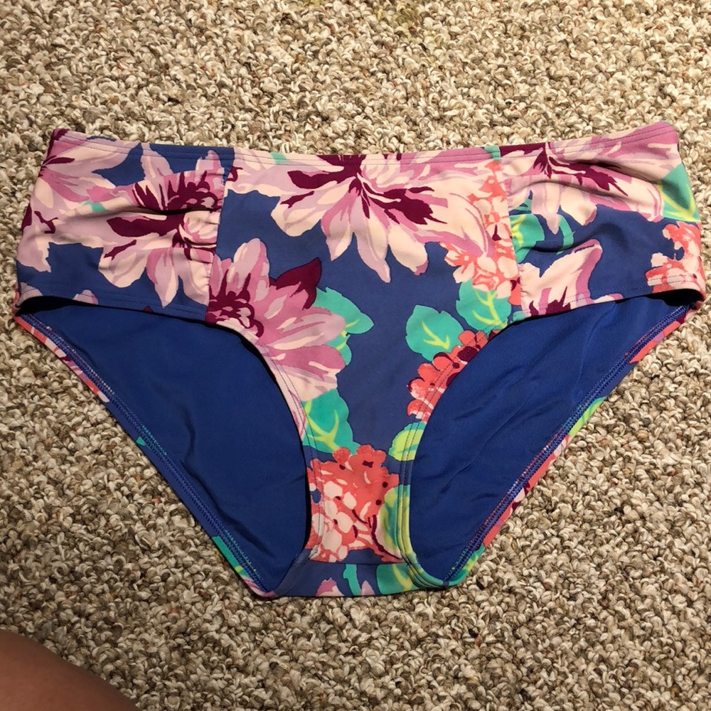 aerie hugh waisted bikini bottoms